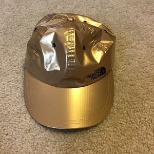 Supreme x TNF gold hat